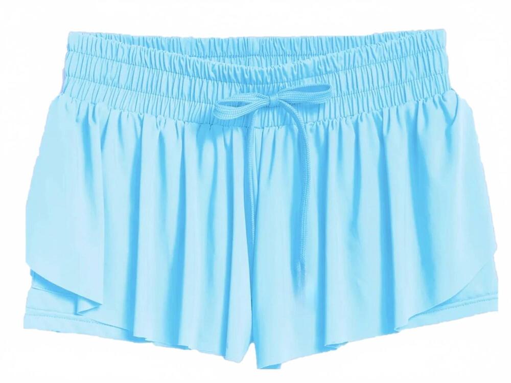 NEW SUZETTE COLLECTION kids' fly away shorts in baby blue